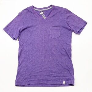 OP Ocean Pacific purple v-neck t-shirt